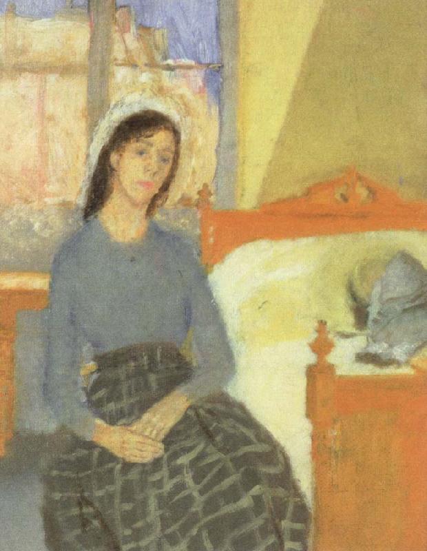 Gwen John the artist in her room in paris oil painting picture